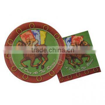 disposable dinner printed paper tablewares