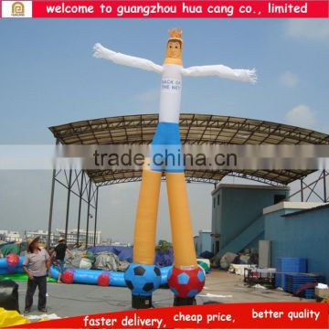 Double legs advertising inflatable sky dancer for sale / air dancer for advertisemnt