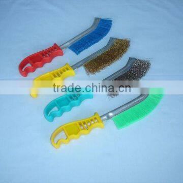 knife shape plastic handle brush