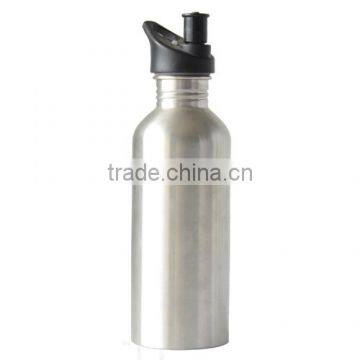 new design single wall stainless steel sport bottle factory 350ML 500ML 750ML 1000ML