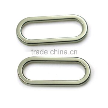 Eco-friendly nickel plating oblong metal connector ring