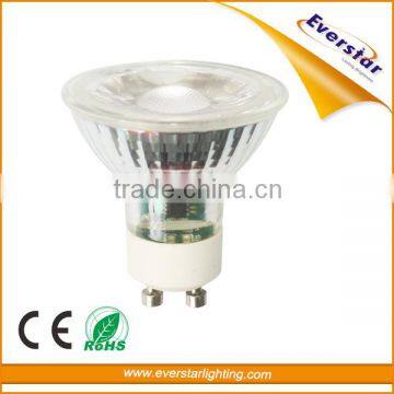 Dimmable Glass COB LED 7Watt 560Lumen led spotlight