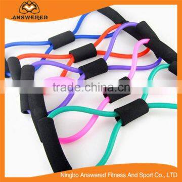 Figure 8 Ultra Premium Toner Resistance Exercise Band For Yoga Fitness Workout