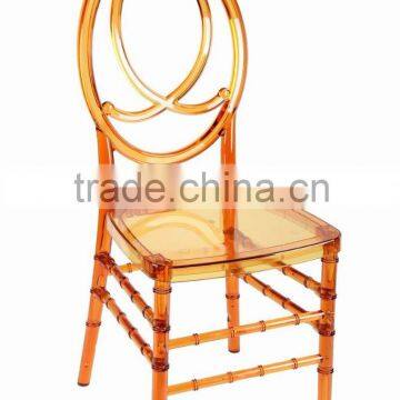 Coloful Polycarbonate Resin Wedding Morden Phoenix Chair