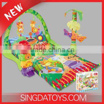 Hot Selling! New Musical Baby Gym Playmat (2-in-1)