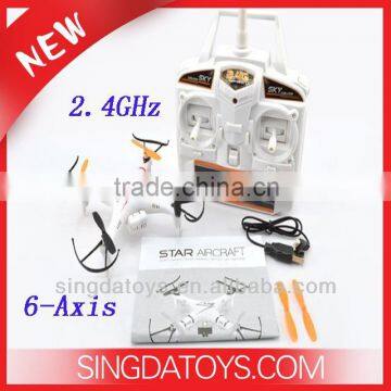 New arrive ! 2.4GHz 6-Axis 4Channel Rc Mini Quadcopter