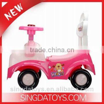 2014 New Arrived!Lovely Kids Glide Car Toy Ride on Car With Music,Ride on Toy Car