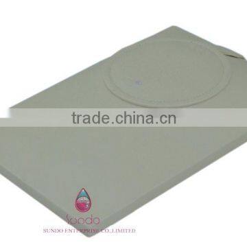 Provide Designing White Wooden Necklace Display Plate photo-3