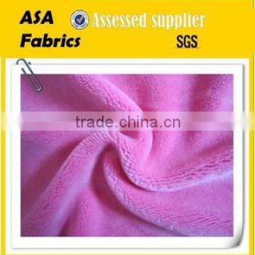 100% polyester coral fleece fabric