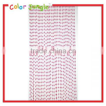 Pink bling Intensive Decorative curtain for kids room door curtain