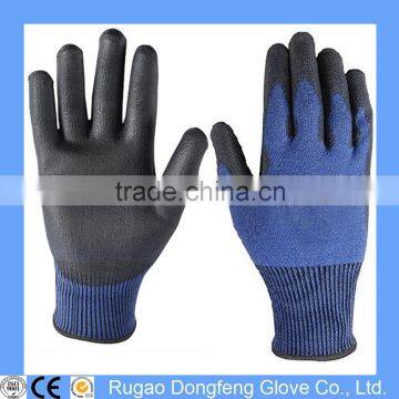 PU Coated Cut Protection Work Gloves For for Work Safety