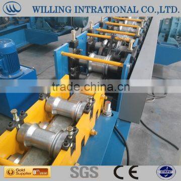 Perforated automatic shutter door metal making machine