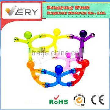 Cheap and high quality Q-man Magnets Q-man 7*5*4cm Mini Flexible Magnets For Sale
