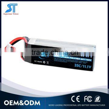 rechargerable 6000mah 11.1v lipo battery 45C high quality factory price                        
                                                Quality Choice