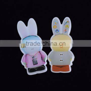 promotional souvenir cute rabbit custom epoxy fridge magnets