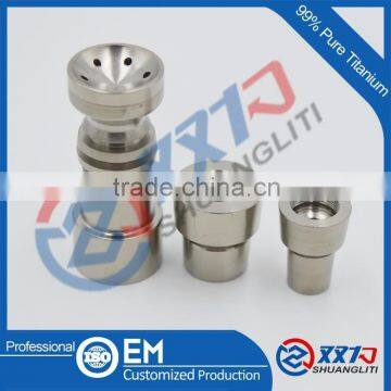 ShuangLi polished easy cleaning titanium domeless nail