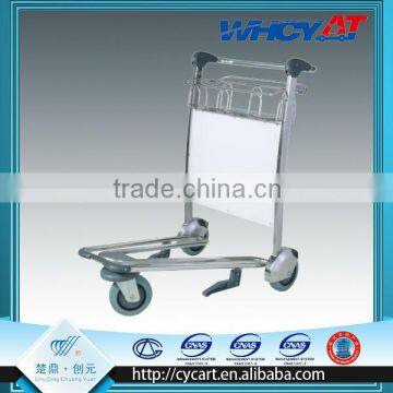 Stainless Steel lightweight Airport Luggage Trolley