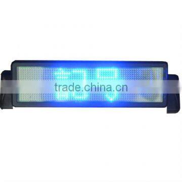 LED mini car sign car display Resolution:16*64 All languages