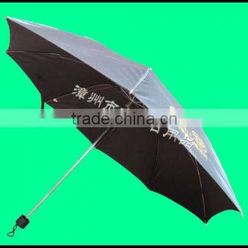 high quality 3 folding promotional umbrella