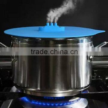 Silicone Pot Cover Spill Stopper Silicone Steamer Lid,cooking Lid photo-2