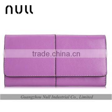 Genuine Leather Travel Ladies Clutches Handmade Wholesale Cell Phone Wallet photo-2