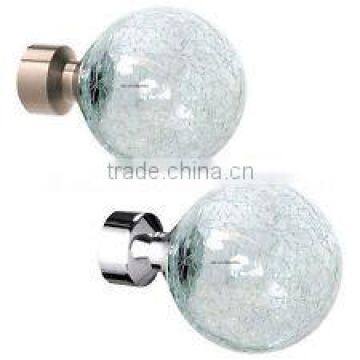 glass curtain cap for curtain accessories