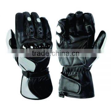 cowhide aniline leather Motorbike Gloves