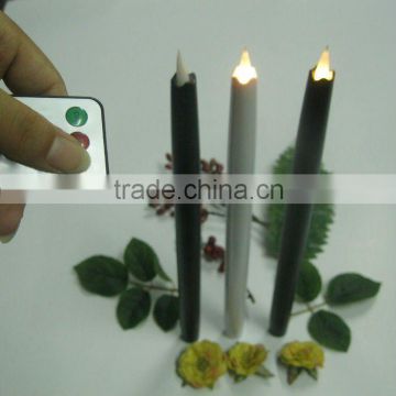 White Taper Smart Plastic Electronic Taper LED Candle