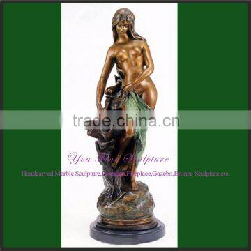 Garden Casting Bronze Nude Women