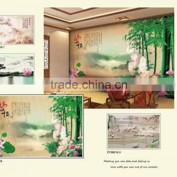 Beautiful scenery wall decor 3d wall paper