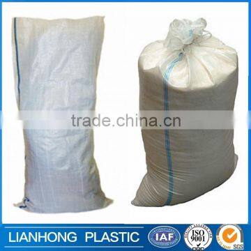 White color pp woven bag china,virgin material pp woven bags 50kg, pp woven bag for 25kg 50kg rice packing