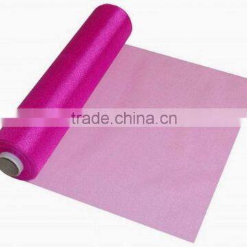 HOT SALE ! Hot Pink Wide Organdy Ribbon Cloth