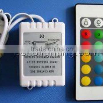 High quality 24 keys press 12v RGB led strip controller