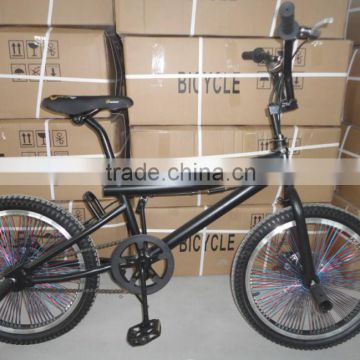 20" hot sale black freestyle bike