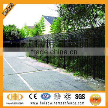 kinds of outdoor wrought iron fence for sale