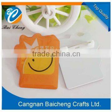 Customized silicone & pvc name badges cheap for clothing,clothing embroidery badge in fashion design with competitive price