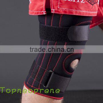 Compression Neoprene Knee Support With Adjustable Spring Support photo-2