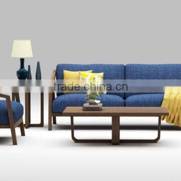 Solid Wood Frame High Quality Sofa Set