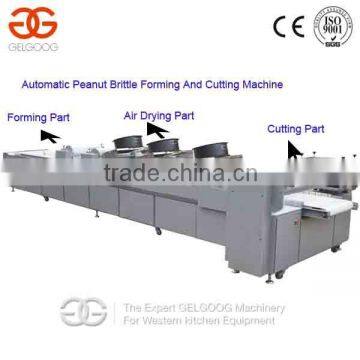 SS304 Industrial Peanut Bar Cutting Machine|Candy Bar Forming and Cutting Machine