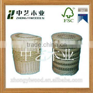 miniature handmade wicker basket from Chinese factory
