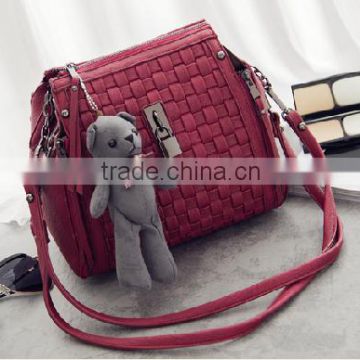 2015 of weaving multi-purpose may one shoulder shoulders inclined shoulder bag