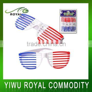 Party Window Blind France Flag Shutter Shade Sunglasses