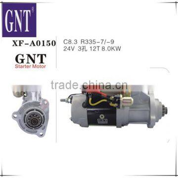 excavator R335-7 R335-9 C8.3 engine starter motor