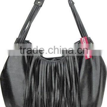 New Women PU Tassel Handbag Casual Shoulder Bag Ladies Bag