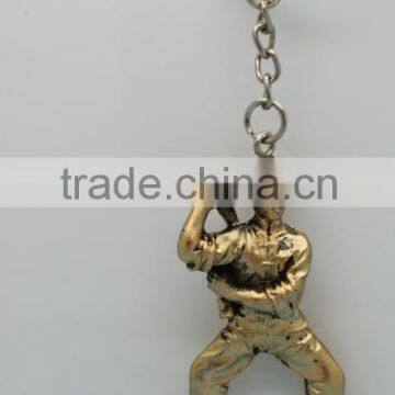 Souvenir Metal KONGFU LI Famous Person Keychain