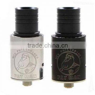 Laste 2015 Feature Mod Fat Man Rda Atomizer , Low Cost Wide Bore Droping Atomizer Manufacturer&supplier photo-2