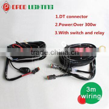 Good auto wiring harness,Led/Hid light bar work light auto wiring harness
