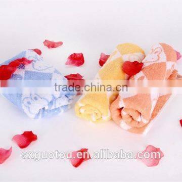 Cartoon Cat Bamboo Fiber Towel