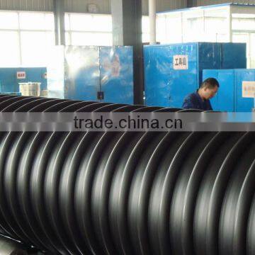 Corrugated PE pipe