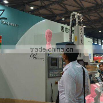 XYZ-CAM 4 Axis CNC Router 3D Mould composite resin P4-1325